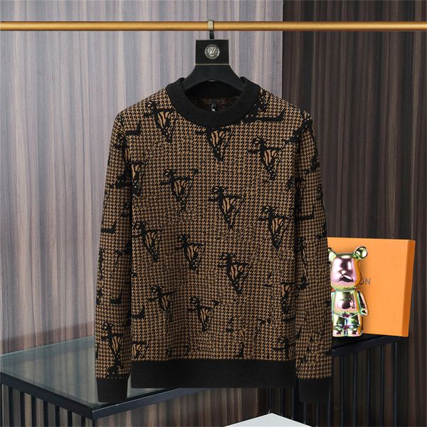 2 Tasarımcı Kazak Sweater Erkek Kadın Moda Erkek Kadın Sıcak Örme Sonbahar Kış Siyah Snitwear Uzun Kollu Kıyafetler Üst Sıcak iç çamaşırı M-3XL#33