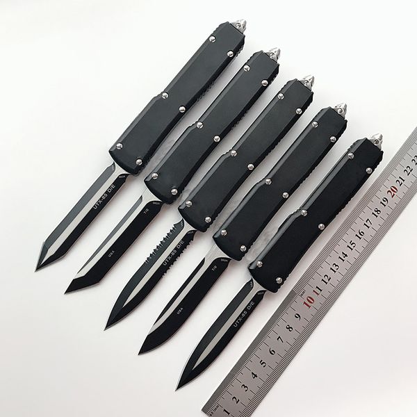 Авто нож micro tech UTX-85 D2 Blade 6061-T6 Авиационная алюминиевая ручка с ЧПУ Action EDC Тактические карманные ножи Кемпинг Ножи для самообороны