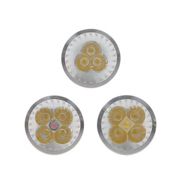 Hochleistungs-Chip-LED-Spot-Glühbirne MR16 3W 4W 5W 12V Dimmbare LED-Strahler Warm Cool White lamp198i