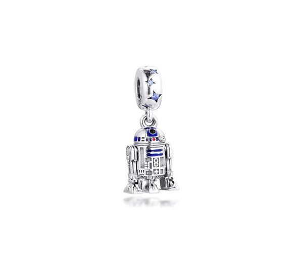 2020 VENDAÇÃO 925 STERLING SLATER STAR ROBOT CHARMS BEADS FIXA CARRAS ORIGINAIS DE PULHELAÇÕES PENENTES PENENTE PENDENTE PARA JOENS DIY 73283499