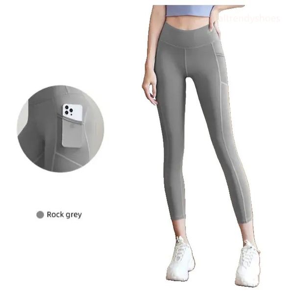 Designer Yogar Plulue Leggings Damen Kurze, verkürzte Hosen Outfits Lady Spots Yoga Damen Hosen Übung Fitness Wear Mädchen Laufgamaschen oder Slim Fit Pant3N5Q