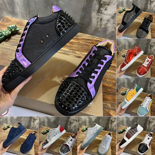 Spikes Designer Vieira 2 Homens Mulheres Sapatos Casuais Moda Clássico Ao Ar Livre Baixo Top Sapatilhas Flats Treinadores Esportivos 35-47