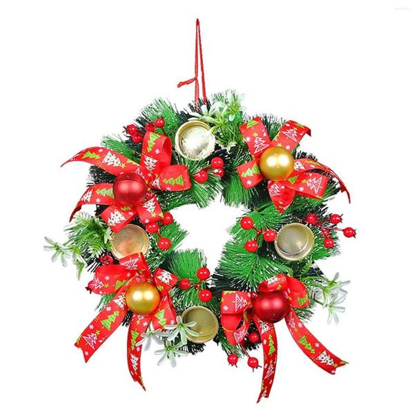 Kerzenhalter Adventskranzhalter Kerzenständer 30cm Kegelkerzen Ringe