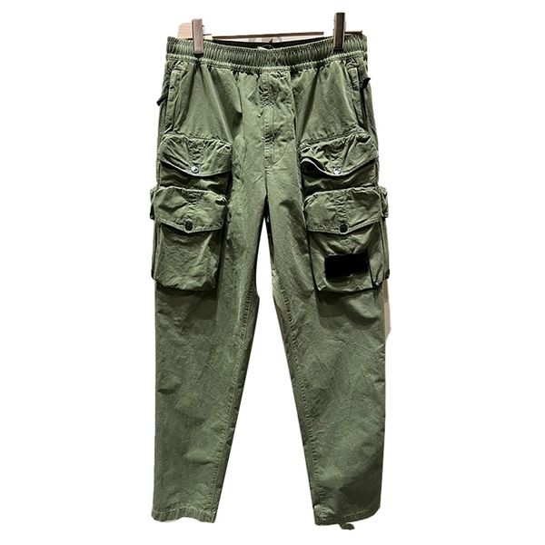 Pantaloni cargo da uomo topstoney Pantaloni multitasche tattici militari larghi tendenza maschile Pantaloni cargo dritti urbani Pantaloni gamba Casual Jogger Pantaloni casual tattici militari maschili