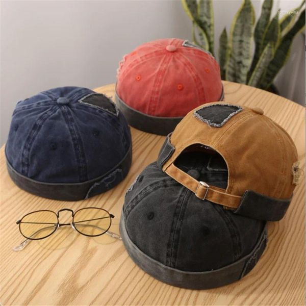 Berets Beanie Hat Casual Men Street Street Docker Sailor Biker Caps for Women Cap Beanies Winterhüte Vintage Bonnet Male