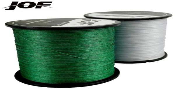 Linea della treccia JOF 4 fili intrecciati intrecciati 1000m 500m 300m pesca super forte PE86946662