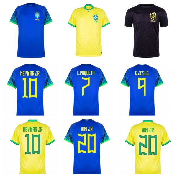 22 2023 Camiseta de futbol brasiliana maglia da calcio maglia da calcio COUTINHO FIRMINO brasil maillots MARQUINHOS VINI JR ANTONY SILVA DANI ALVES
