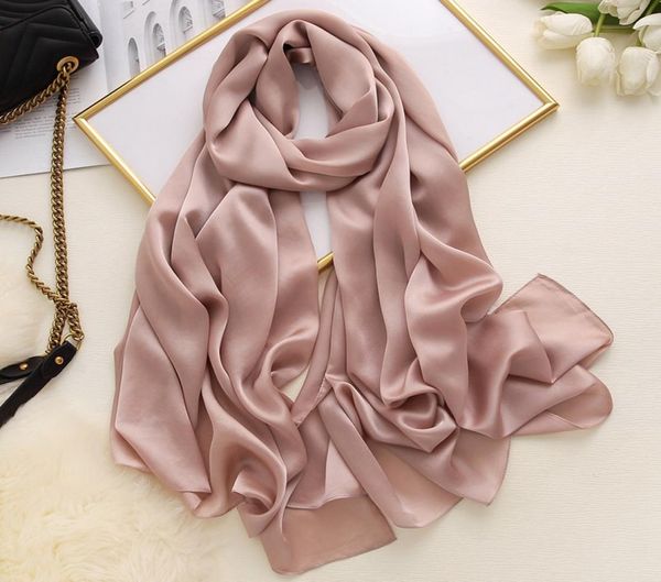 Oversize muçulmano simples hijab cachecol feminino bolha chiffon cachecol bandana xales e envoltórios sólido foulard femme pashmina cachecóis headsc7913896