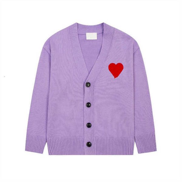 Amis hırka jumper paris tasarımcı erkekler amisweater coeur macaron aşk jakard plow amishirt erkekler ve kadınlar için en iyi ben moda hoodie kazak vemd