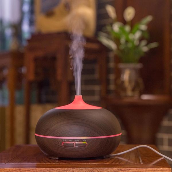 GX.Diffuser 7 Cambia colore Lampada a LED Diffusore di aromi elettrico Aromaterapia Diffusore di oli essenziali Umidificatore Creatore di nebbia ad ultrasuoni per la casa