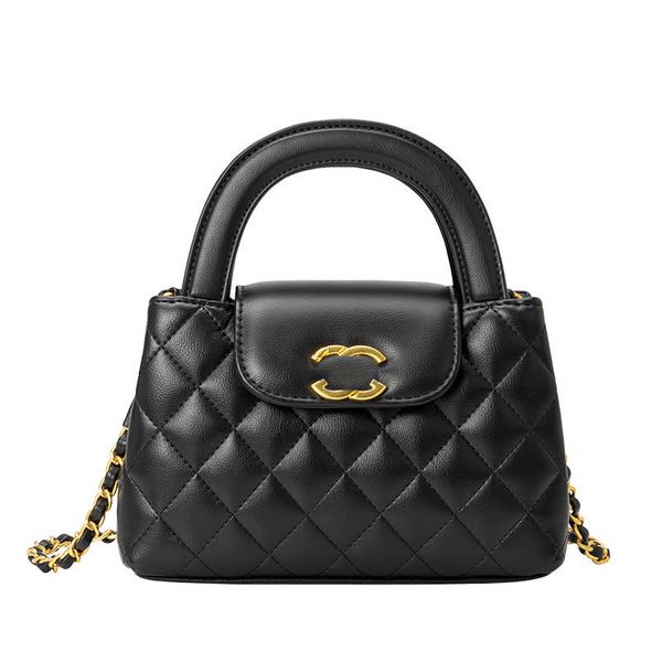 23K Nano Bag Espelho Qualidade Designer Bolsas de Ombro Luxurys Top Handle Caviar Cleo Shop Bag para Mulher Mens Couro Tote Bolsa Pochette Crossbody Fashion Clutch Bags