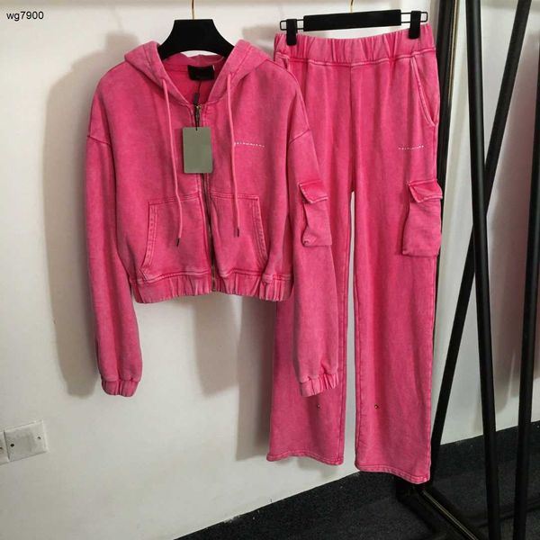 tuta da donna di marca abbigliamento firmato per donna autunno felpa con cappuccio logo moda maglione da ragazza a maniche lunghe pantaloni da donna a gamba dritta 14 dicembre Nuovi arrivi