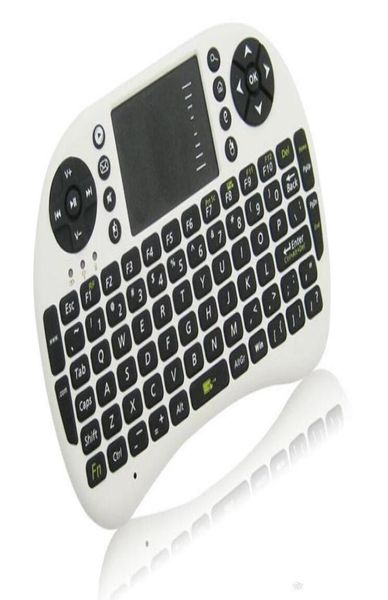 Mini -teclado portátil RII Mini i8 Teclado sem fio com touchpad para PC Pad Google Andriod TV Box DHL Ship1035380