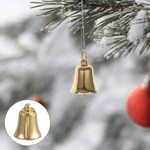 Articoli per feste Ciondolo campana fai-da-te Albero di Natale Pendenti pendenti Decorazione Artigianato in ottone vintage per carillon di vento