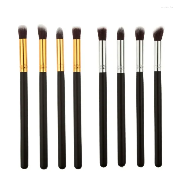 Make -up -Pinsel 4pcs Kosmetikwerkzeuge Kit Lidschatten Highlight Concealer, die hochwertige Details mischen