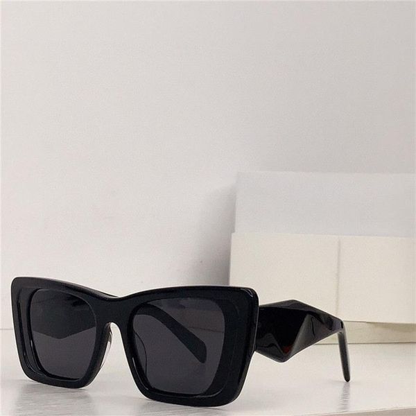Nouvelles lunettes de soleil design de mode 08YS cadre de plaque d'oeil de chat branches coupées en forme de diamant style populaire et simple extérieur protection UV400272W