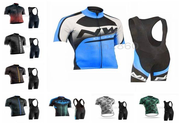 Northwave Team Radtrikot Herren Pro Team Sommer Ropa Ciclismo Mountainbike Radsportbekleidung MTB Bike Trägershorts Set 0313149496376