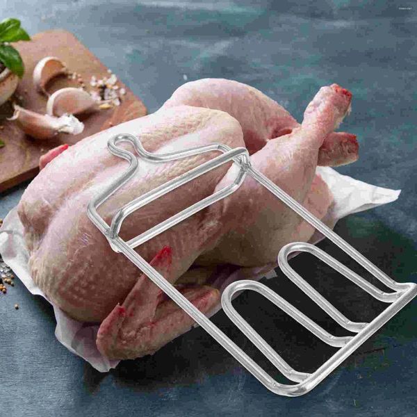 Ganci Gancio Fumatore Pollo Pollame Gancio Griglia Piastra superiore Appeso all'aperto Macellazione Pancetta Arrosto Macellaio Rack