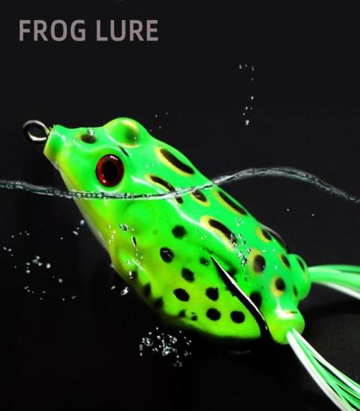 Goture Soft Frog Lure Esca in silicone 55 cm 125 g Crankbaits Esche da pesca Wobblers Esca artificiale con una bella scatola da regalare98944299662569