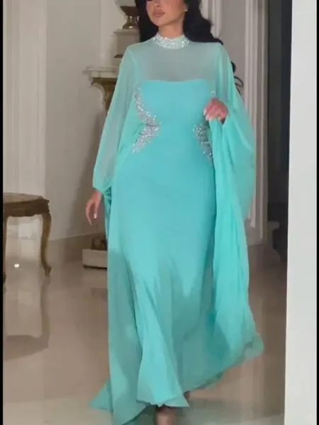 Lässige Kleider Rocwickline SummerAutumn Damen Naher Osten Dubai Türkei Muslimisches bedrucktes lockeres weibliches Blumen-Islam-arabisches Partykleid