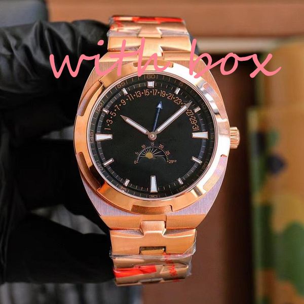 Мужские часы Дизайнерские часы Автоматические механические часы 42 мм Полностью нержавеющая сталь Силиконовая полоска Сапфировые люминесцентные часы Montre de Luxe