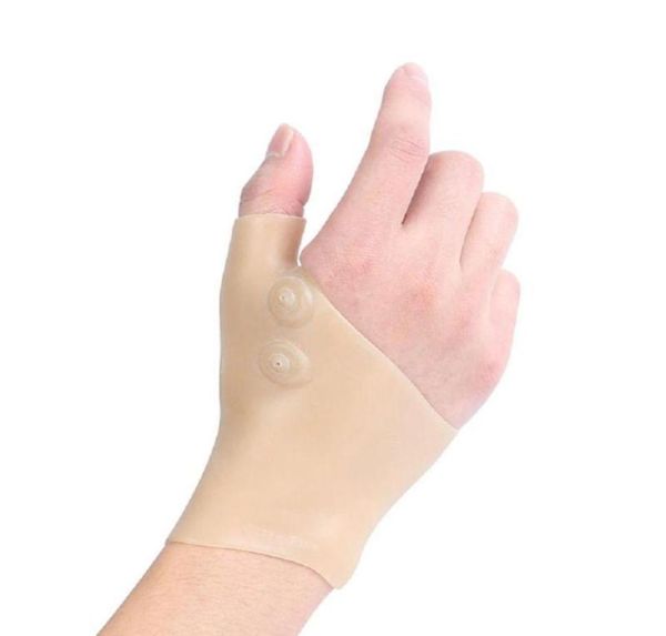 1 Stück Magnetfeldtherapie Handgelenk Daumen Stützhandschuhe Handmassage Silikonpresse3742088