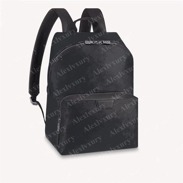 M43186 Mens Classic Rackpack Apollo Eclipse Canvas Кожаные сумки для плеч Дизайнерский багаж