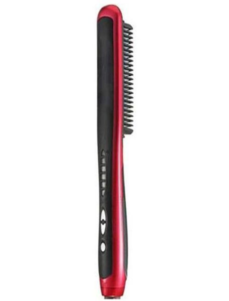 Щетка Adomaner, расческа-выпрямитель для волос, быстрое электрическое выпрямление, волшебное разглаживание, оборудование для салонов красоты, парикмахерские инструменты Iron3335738