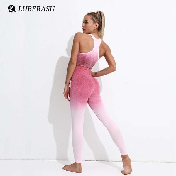 Lu Lu Lemon Align Set Tie DYE senza cuciture Completo da fitness Bar Yoga Sport Donna Yoga Abbigliamento sportivo Abbigliamento da allenamento per donna Abbigliamento da palestra Abbigliamento sportivo