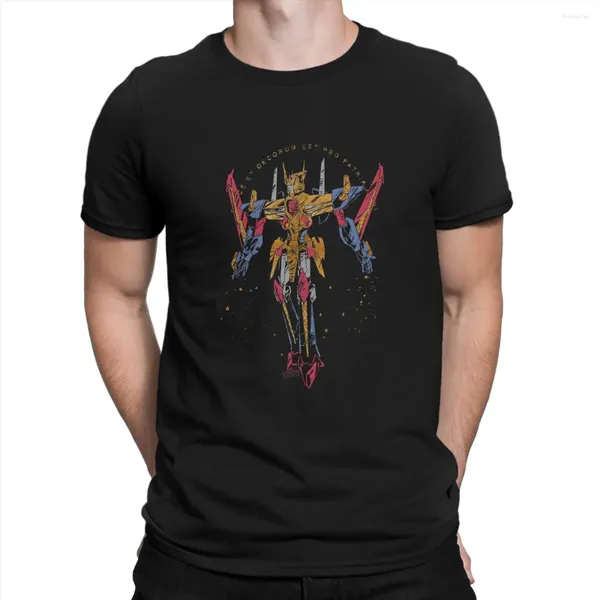 Erkek Tişörtleri Transformer Robot Tshirt Metalhawk Klasik Polyester Gömlek Büyük Boy Erkekler Giysileri OFERTAS