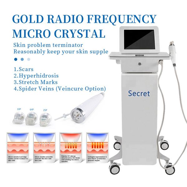 Machine Laser Derma Rolling System Skin Retheunation Device Miconeedle Fractional RF Beauty Machine à vendre