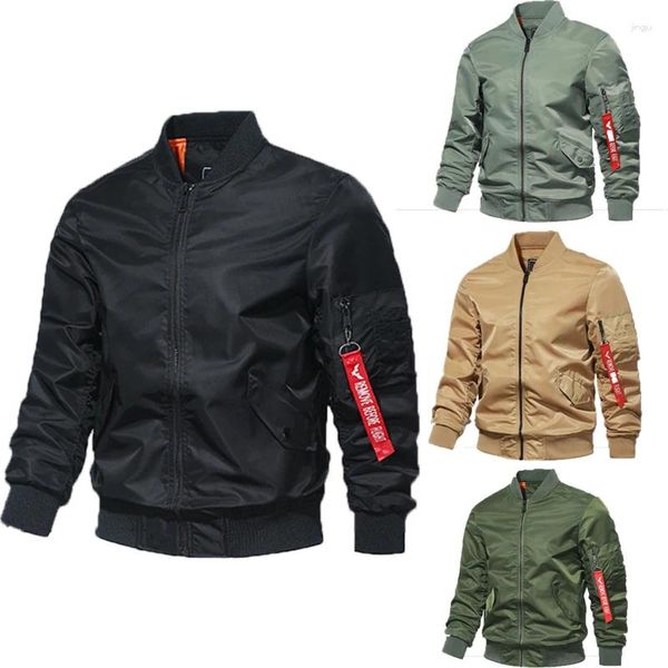 Männer Jacken Herbst Winter Luftfahrt Jacke Militär Casual Arbeit Große Lose Kleidung Chaquetas Hombre