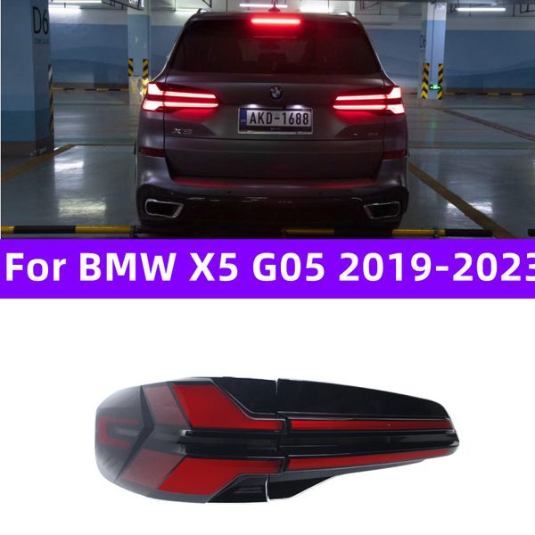 Auto Luci di coda per BMW X5 G05 Coallight 20 19-2023 Aggiornamento LCI Dynamic Flowing Code Light G18 Styling Correno