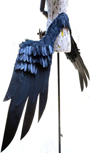 Anime Overlord Albedo Wing Cosplay Kostümzubehör für Halloween Weihnachten3023831