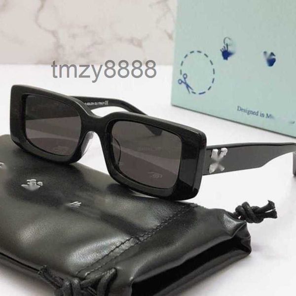 Quadros offs branco moda óculos de sol seta x quadro óculos rua homens mulheres hip hop sunglasse homens mulheres esportes viagem sol 1re6