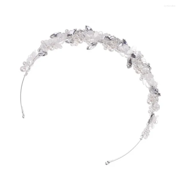 Headpieces feminino metal cabelo hoop com liga hipoalergênica elegante antiderrapante headwear para o dia dos namorados presente de natal