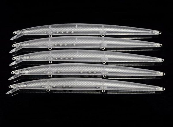 20pcs 18cm 20g Boyasız Yem Balıkçılık Boş Vücut DIY Krankbait Swimbait sahte yemler232k7071750