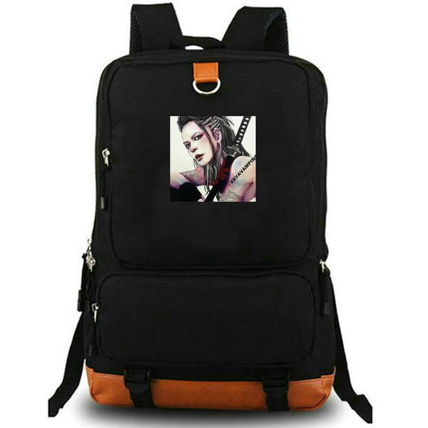 Mochila Hyde Takarai Hideto mochila L Arc en Ciel bolsa escolar Mochila de música Mochila impressa Mochila escolar de lazer Pacote de dia para laptop