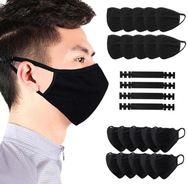 Mode -Baumwoll -Gesichtsmasken weicher waschbarer wiederverwendbarer Stoffmasken Outdoor -Schutz Anti -Staub -Radsportmasken38588669970685