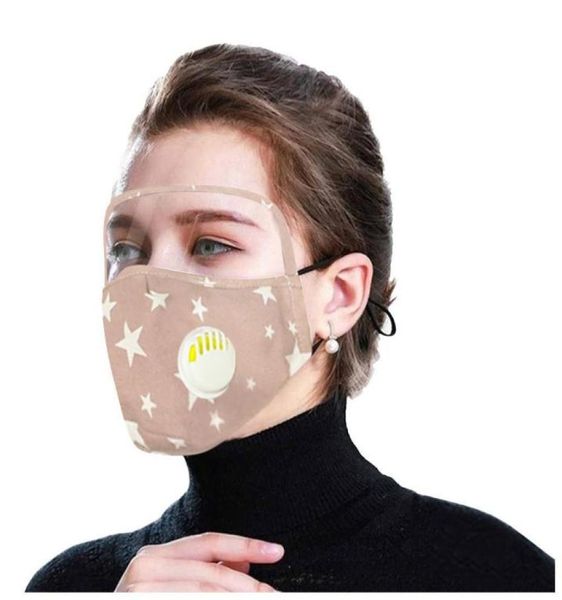 Stock Eyes Shield2 Maschera Cosplay Viso in maschera protettiva in cotone con respirazione Mascarill Costumi Accessori outdoor Filtri Bby1609919