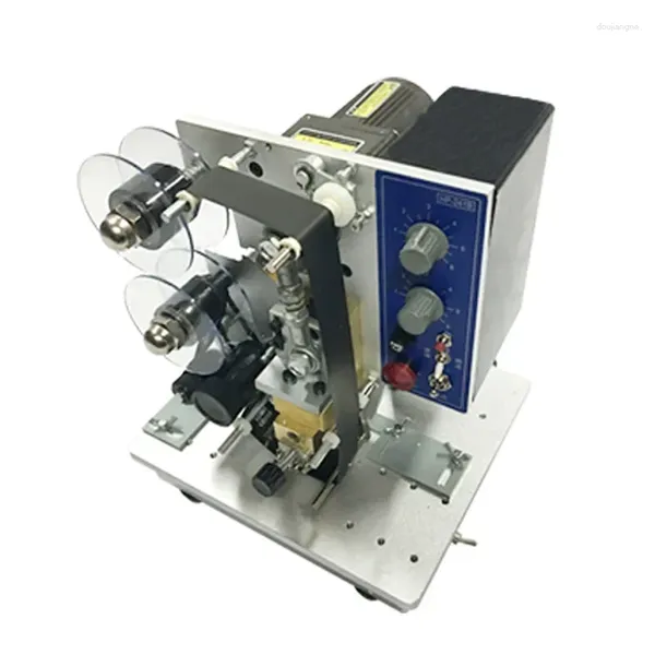 Impressora de código de data de fita elétrica HP-241B 220v semiautomática saco plástico impressão codificação máquina de carimbo com interruptor de pé