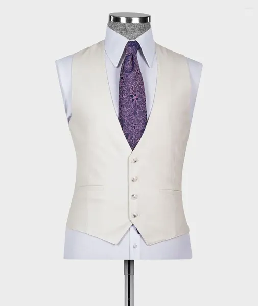 Abiti da uomo Smoking Blazer Gilet Pantaloni 3 Pezzi Uomo Monopetto Bottoni con risvolto con visiera Festa formale Matrimonio Sposo Taglie forti Su misura