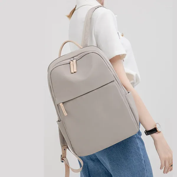 Schultaschen Business Laptop Rucksack 14 15,6 Zoll Oxford Hochwertige Büro Damen Rucksäcke