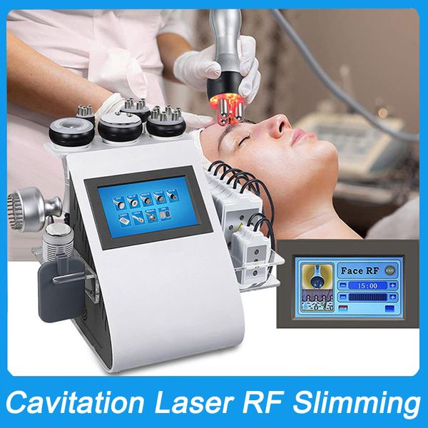 9 em 1 Cavitação Ultrassônica RF Diodo Lipo Laser Emagrecimento Vácuo Corpo Anti Celulite Radiofrequência Peso Reduzir Perda de Gordura Máquina de Beleza Levantamento de Pele Aperto