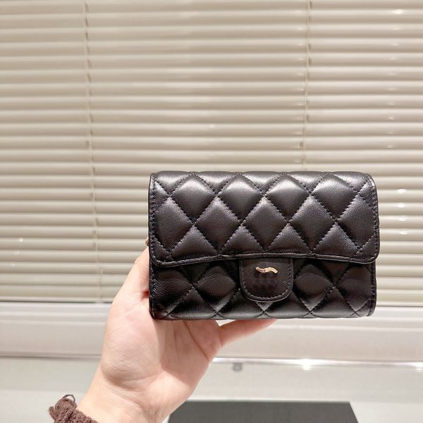 Женские дизайнерские кошельки Кожаные сумки-кошельки дизайнерская женская дизайнерская сумка-мессенджер Мини-футляр для ключей Matte Caviar Skin Zero Wallet мини-дизайнерская сумка