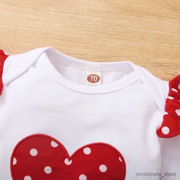 Giyim setleri 0-18 ay yeni doğan kız bebek sevimli polka dot yaz kıyafeti seti kısa kollu bodysuit+pantolon+kafa bandı yürümeye başlayan kızlar giyim r231215