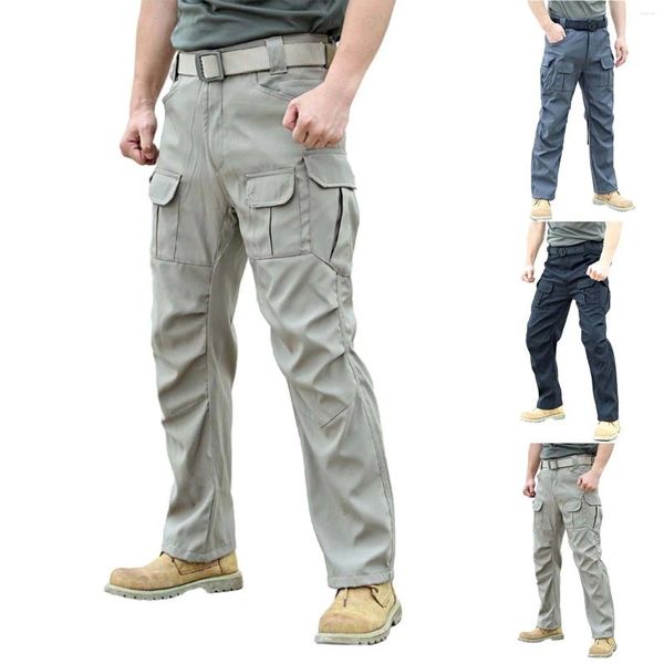 Calça Masculina Casual Multi Bolso Workwear