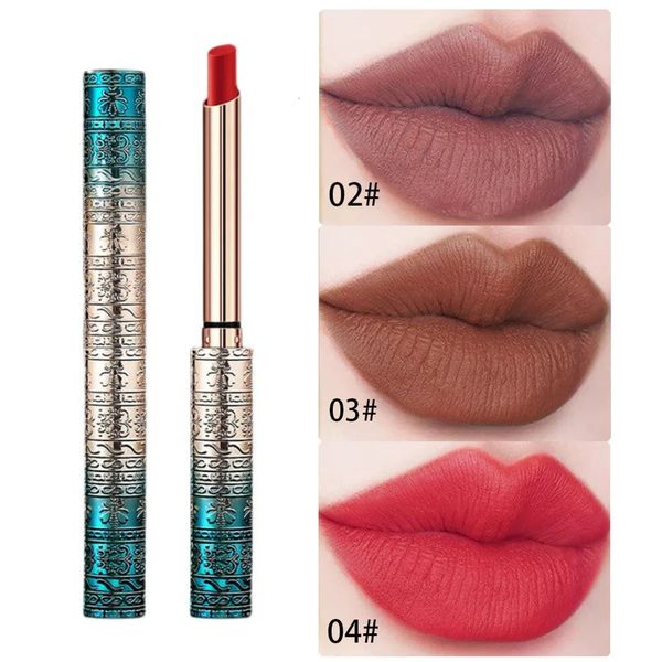 Batom Maquiagem Batom Cosméticos Batom Conjunto Lip Tint Lip Gloss À Prova D 'Água Maquillaje Matte Long Lasting Make Up Pomade Kits 231215