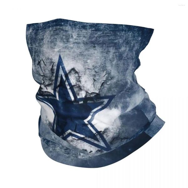 Boinas Cowboy Star Neck Gaiter Mujeres Hombres UV Face Shield Invierno Bandana Bufanda para esquí