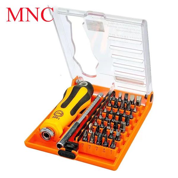 Schraubendreher JAKEMY JM6091 37 in 1 Präzisions-Schraubendreher-Set DIY Handwerkzeugkasten für Smartphone-Computer-Pad-Laptop-Reparatur 231215